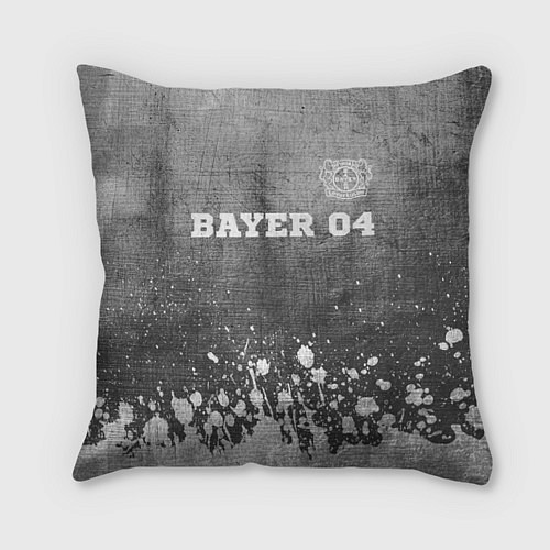 Подушка квадратная Bayer 04 - grey gradient посередине / 3D-принт – фото 1