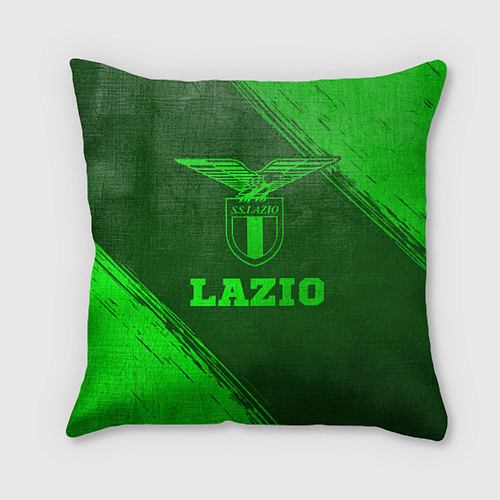 Подушка квадратная Lazio - green gradient / 3D-принт – фото 1