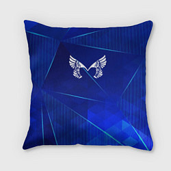 Подушка квадратная Placebo blue poly