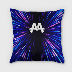 Подушка квадратная Asking Alexandria neon energy, цвет: 3D-принт