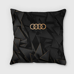 Подушка квадратная Audi golden poly