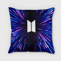 Подушка квадратная BTS neon energy
