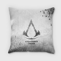 Подушка квадратная Assassins Creed - white gradient