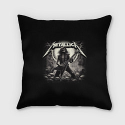 Подушка квадратная Metallica - guitar solo