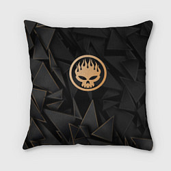 Подушка квадратная The Offspring golden poly