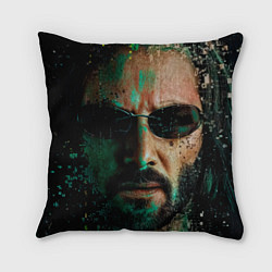 Подушка квадратная Matrix - Keanu Reeves