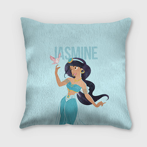 Подушка квадратная Jasmine princess - big pictures / 3D-принт – фото 1