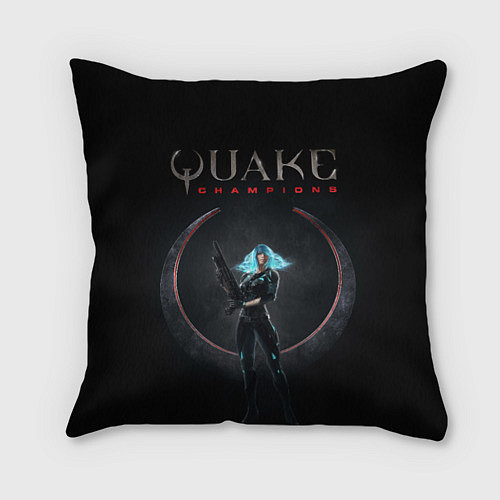 Подушка квадратная Quake Champions - Nyx / 3D-принт – фото 1