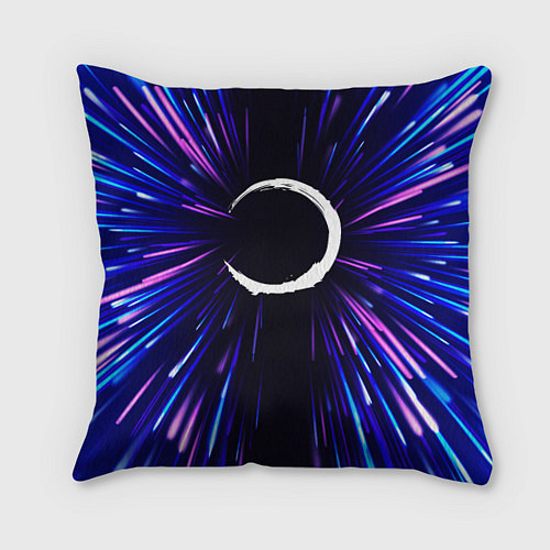 Подушка квадратная Demon Slayer neon energy / 3D-принт – фото 1