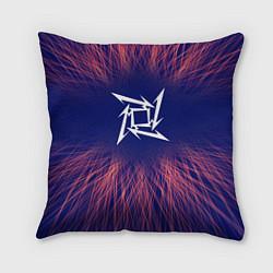 Подушка квадратная Metallica red energy