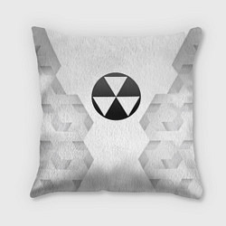 Подушка квадратная Fallout white poly