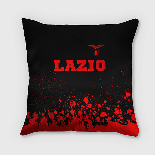 Подушка квадратная Lazio - red gradient посередине / 3D-принт – фото 1