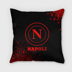 Подушка квадратная Napoli - red gradient
