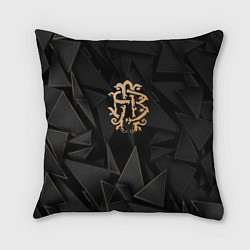 Подушка квадратная Nickelback golden poly