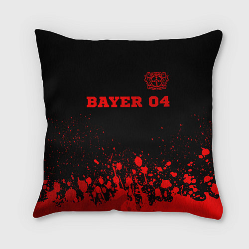 Подушка квадратная Bayer 04 - red gradient посередине / 3D-принт – фото 1