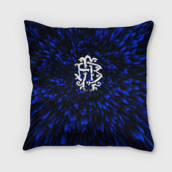 Подушка квадратная Nickelback blue energy