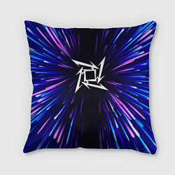 Подушка квадратная Metallica neon energy