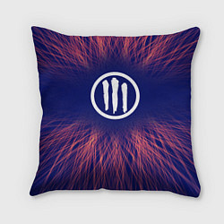 Подушка квадратная Three Days Grace red energy