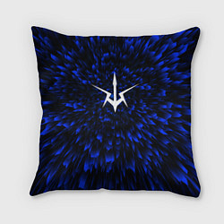 Подушка квадратная Code Geass blue energy, цвет: 3D-принт