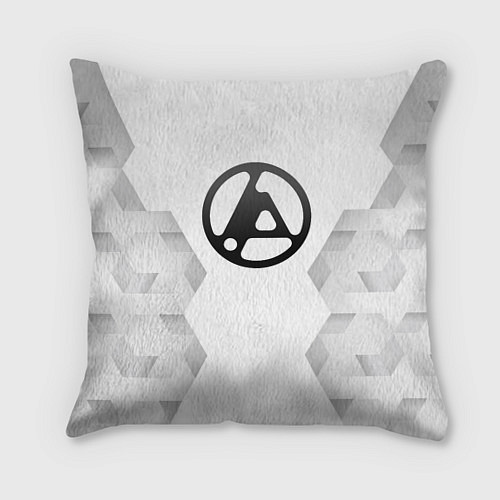 Подушка квадратная Linkin Park 2024 white poly / 3D-принт – фото 1