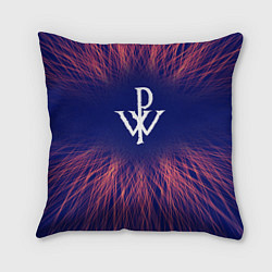 Подушка квадратная Powerwolf red energy