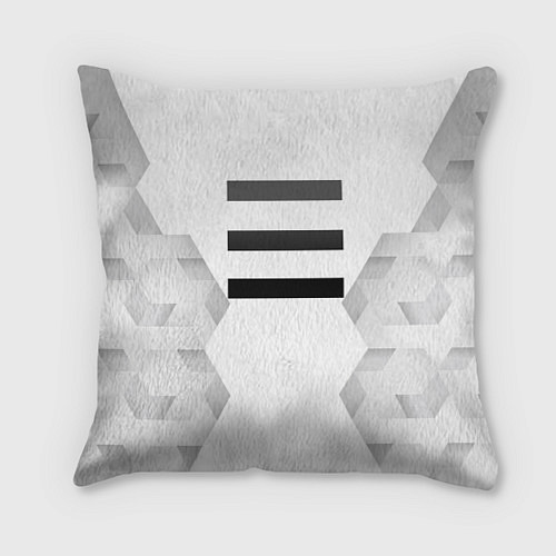 Подушка квадратная OneRepublic white poly / 3D-принт – фото 1