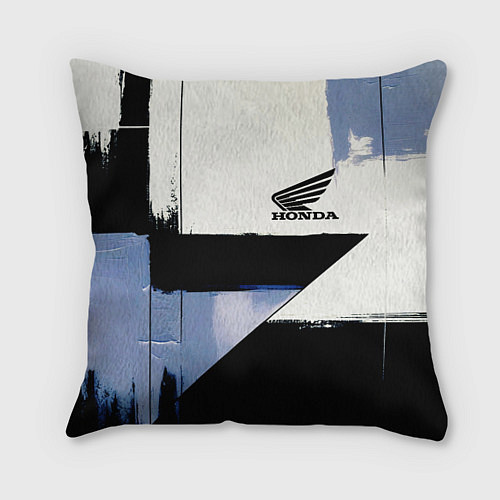 Подушка квадратная Honda логотип / 3D-принт – фото 1