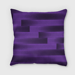 Подушка квадратная Color purple square, цвет: 3D-принт