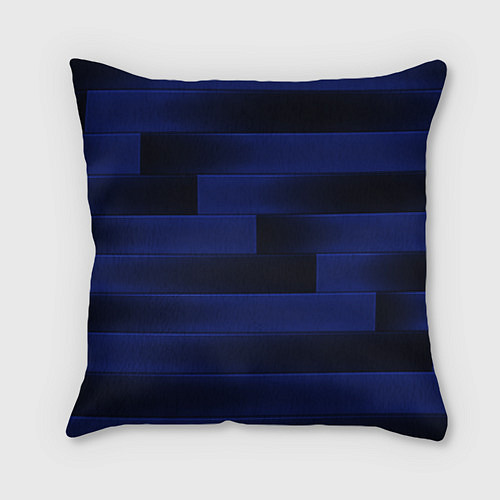 Подушка квадратная Color blue square / 3D-принт – фото 1
