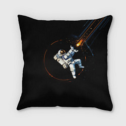 Подушка квадратная Маг в открытом космосе, цвет: 3D-принт
