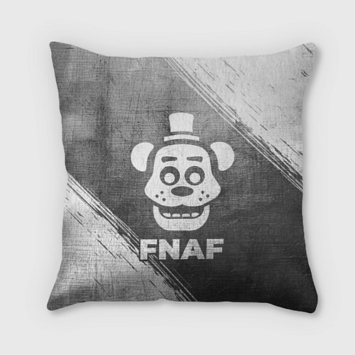 Подушка квадратная FNAF - grey gradient / 3D-принт – фото 1