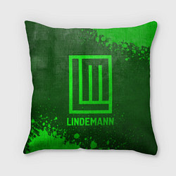 Подушка квадратная Lindemann - green gradient