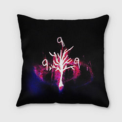 Подушка квадратная Xxxtentacion x juice wrld, цвет: 3D-принт