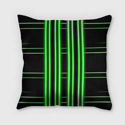 Подушка квадратная Neon green