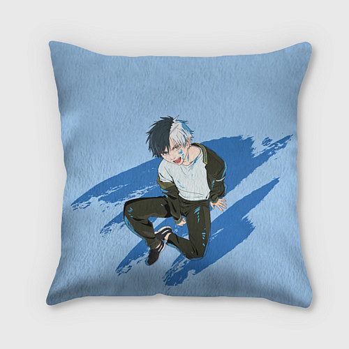 Подушка квадратная Харука Сакура - Ветролом / 3D-принт – фото 1