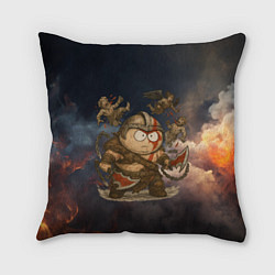 Подушка квадратная Эрик Картман вселенная God of War