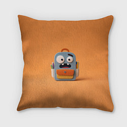 Подушка квадратная Рюкзачок - снова в школу