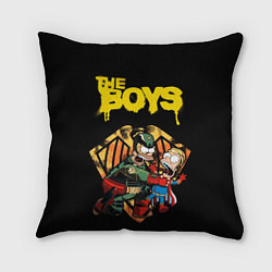 Подушка квадратная The boys - Simpsons, цвет: 3D-принт