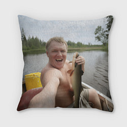 Подушка квадратная Здоровенный Йаааазь мем