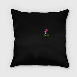 Подушка квадратная Night club neon