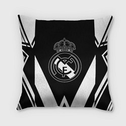 Подушка квадратная Real Madrid геометрия спорт