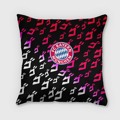 Подушка квадратная Бавария Мюнхен jojo anime / 3D-принт – фото 1