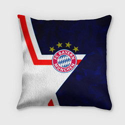 Подушка квадратная Бавария звезды геометрия