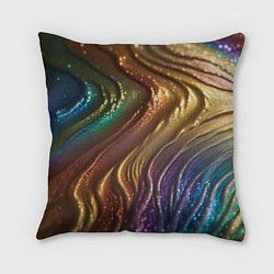 Подушка квадратная Сморщенные складочки жидкости