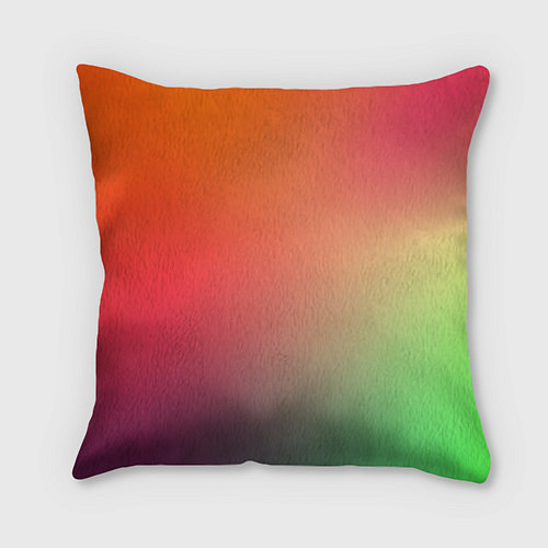 Подушка квадратная Color multicolored / 3D-принт – фото 1
