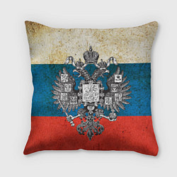 Подушка квадратная Герб имперской России, цвет: 3D-принт