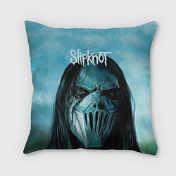 Подушка квадратная Slipknot, цвет: 3D-принт