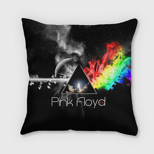 Подушка квадратная Pink Floyd / 3D-принт – фото 1