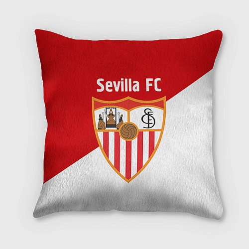 Подушка квадратная Sevilla FC / 3D-принт – фото 1