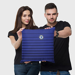 Подушка квадратная Chelsea: Diego Gosta, цвет: 3D-принт — фото 2